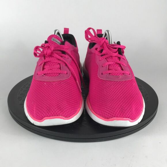 Skechers Flex Appeal Air Cooled Pink Running Shoes 13070 Women’s Size 11 - Picture 2 of 12